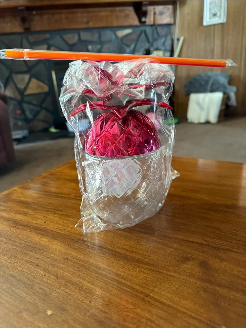 Limited Edition Dunkin Donuts' Pineapple Cup🍍 New Authentic With Straw 🥤